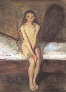 Edvard Munch Puberty (mk09) oil painting